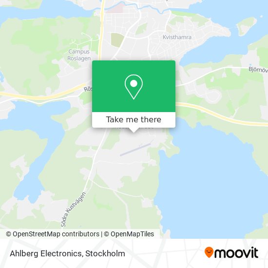 Ahlberg Electronics map