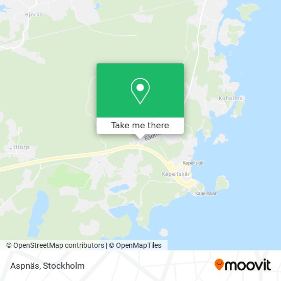 Aspnäs map