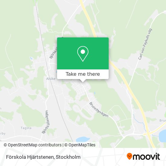 Förskola Hjärtstenen map