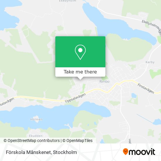 Förskola Månskenet map