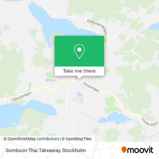 Somboon Thai Takeaway map