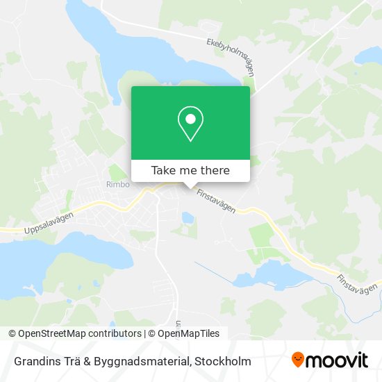 Grandins Trä & Byggnadsmaterial map