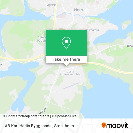 AB Karl Hedin Bygghandel map