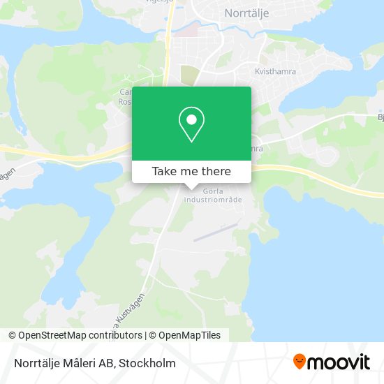 Norrtälje Måleri AB map