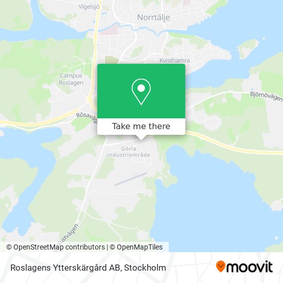 Roslagens Ytterskärgård AB map