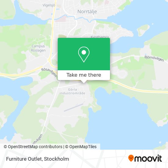 Furniture Outlet map