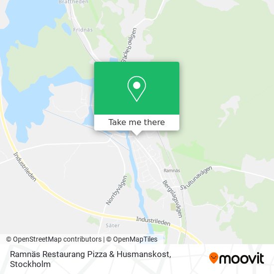 Ramnäs Restaurang Pizza & Husmanskost map