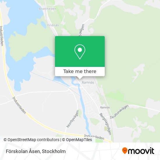 Förskolan Åsen map