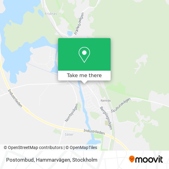 Postombud, Hammarvägen map