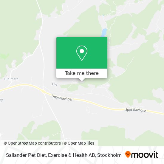 Sallander Pet Diet, Exercise & Health AB map