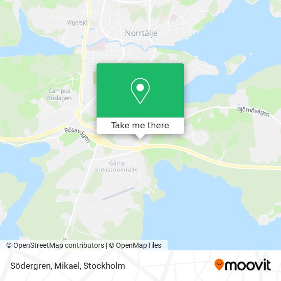 Södergren, Mikael map