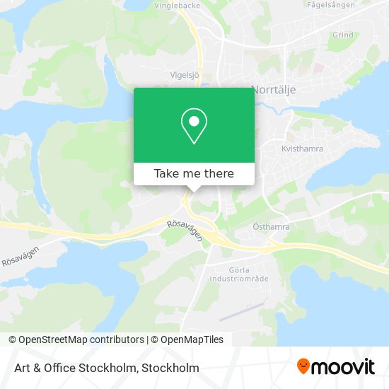 Art & Office Stockholm map