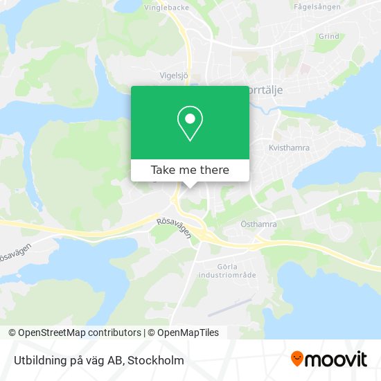 Utbildning på väg AB map