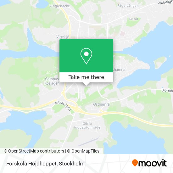 Förskola Höjdhoppet map