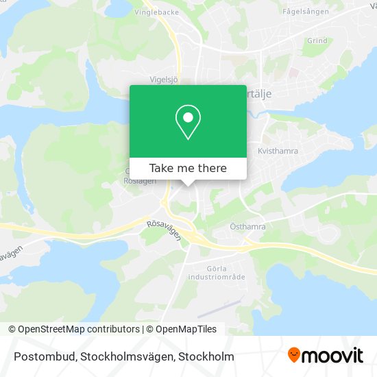 Postombud, Stockholmsvägen map