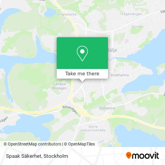 Spaak Säkerhet map