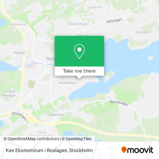 Kes Ekonomirum i Roslagen map