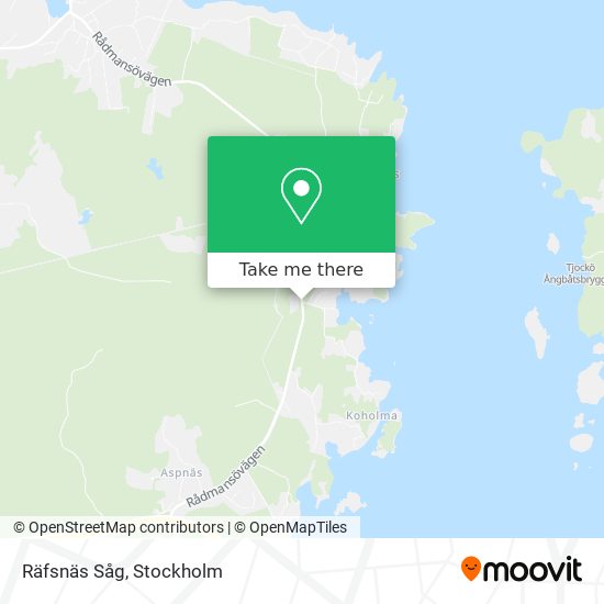 Räfsnäs Såg map