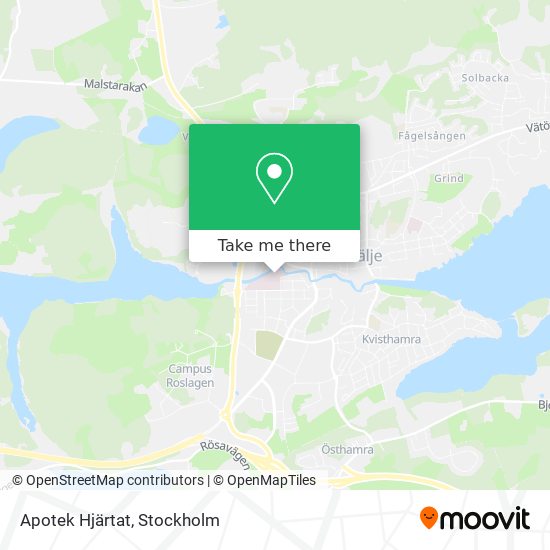 Apotek Hjärtat map