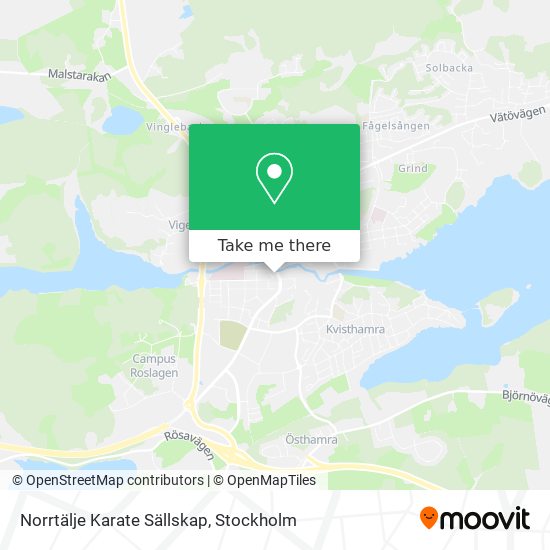 Norrtälje Karate Sällskap map