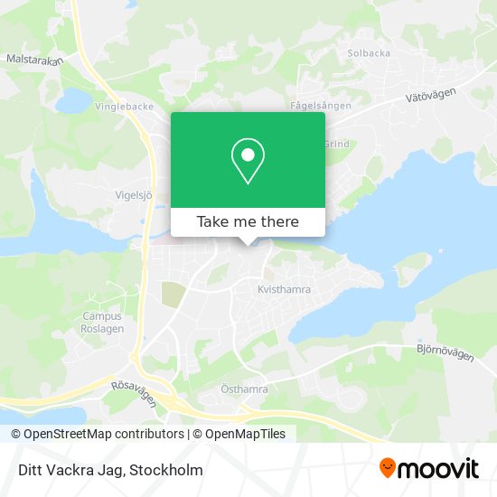 Ditt Vackra Jag map