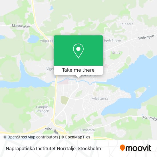 Naprapatiska Institutet Norrtälje map