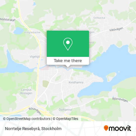 Norrtelje Resebyrå map