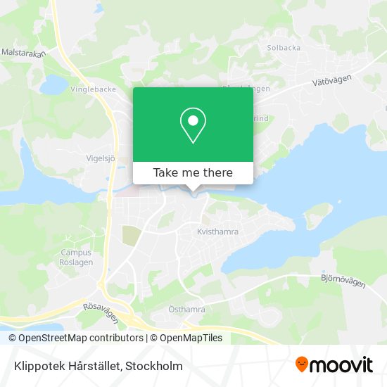 Klippotek Hårstället map