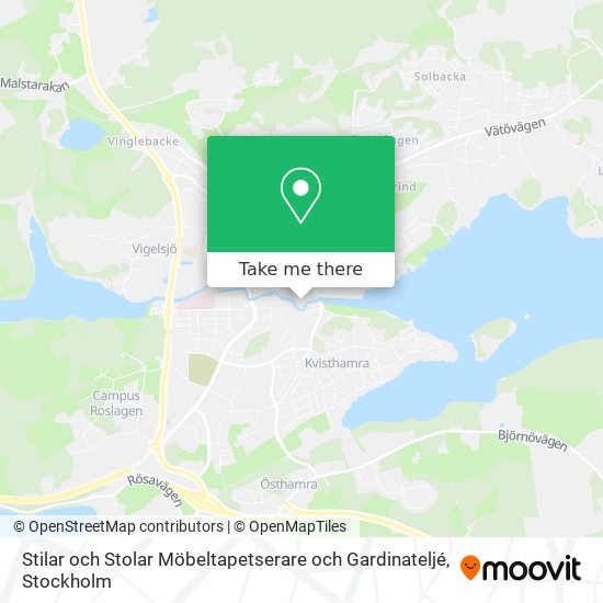 Stilar och Stolar Möbeltapetserare och Gardinateljé map