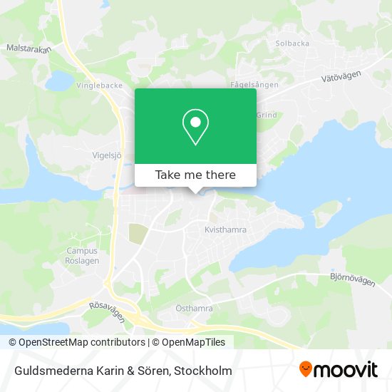 Guldsmederna Karin & Sören map