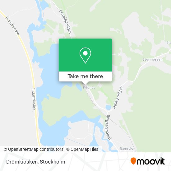 Drömkiosken map