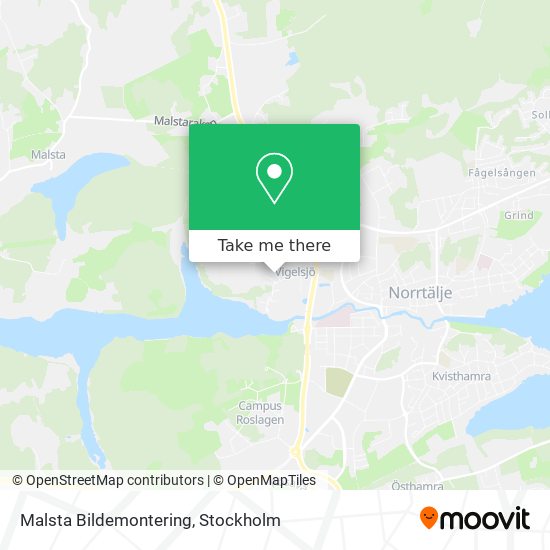 Malsta Bildemontering map