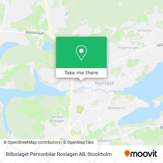 Bilbolaget Personbilar Roslagen AB map