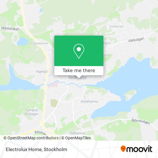 Electrolux Home map