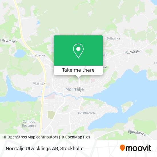 Norrtälje Utvecklings AB map