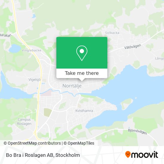 Bo Bra i Roslagen AB map