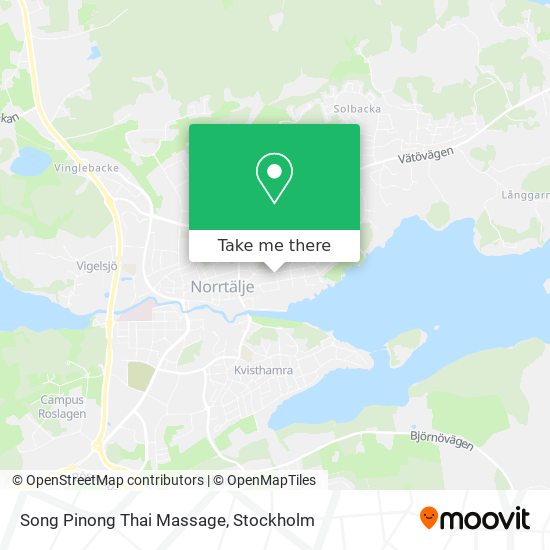 Song Pinong Thai Massage map