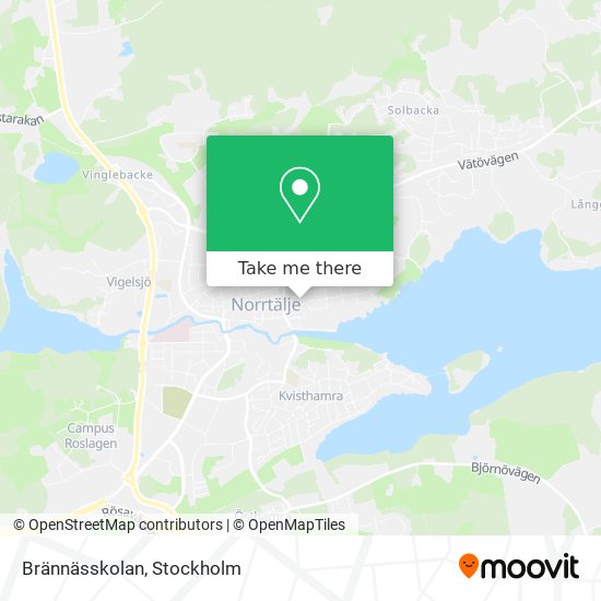 Brännässkolan map