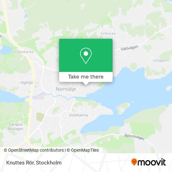 Knuttes Rör map