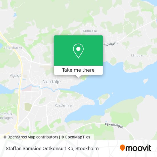 Staffan Samsioe Ostkonsult Kb map