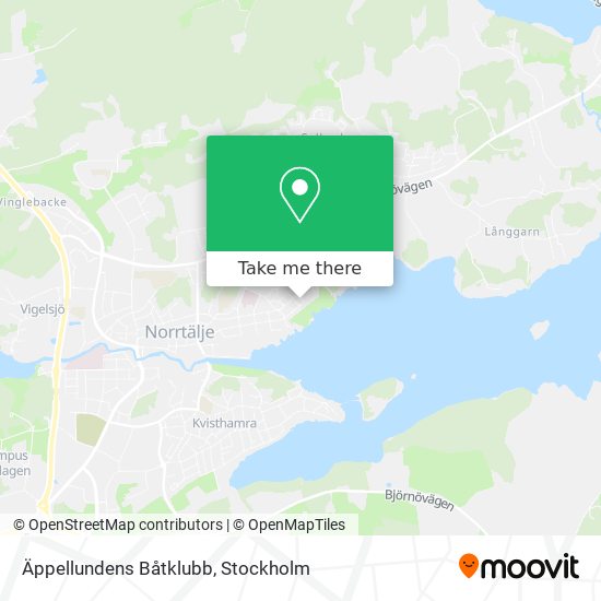 Äppellundens Båtklubb map