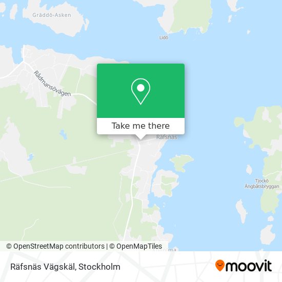 Räfsnäs Vägskäl map