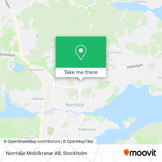 Norrtälje Mobilkranar AB map