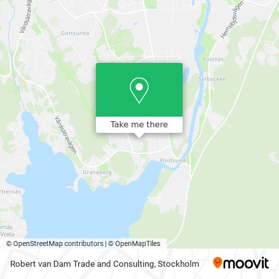 Robert van Dam Trade and Consulting map