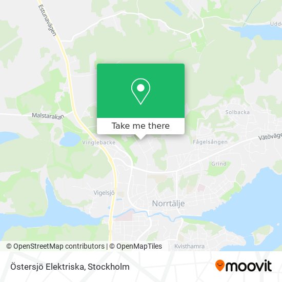 Östersjö Elektriska map