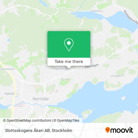 Slottsskogens Åkeri AB map