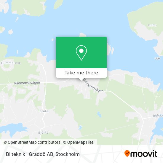 Bilteknik i Gräddö AB map