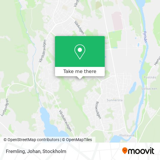 Fremling, Johan map