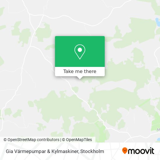 Gia Värmepumpar & Kylmaskiner map