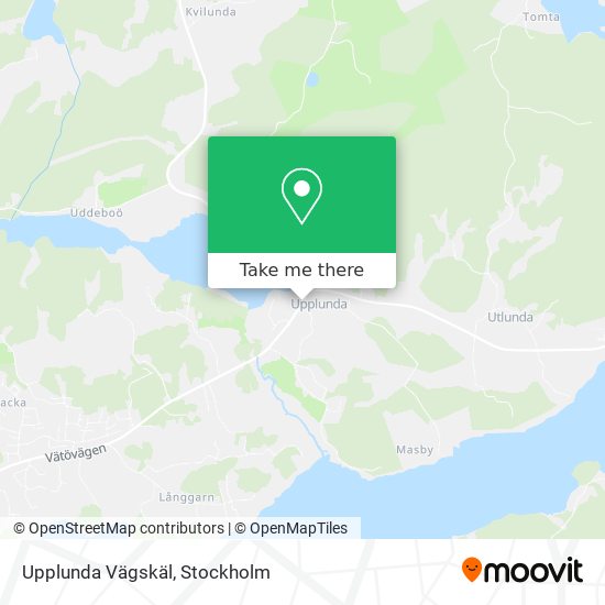 Upplunda Vägskäl map